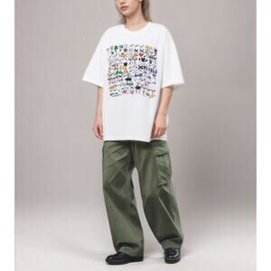 Vintage 90s Alore Abstract Art Graphic Tee Made in USA